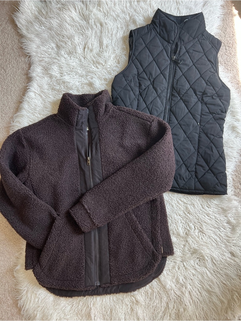 Fall Bundle - Sherpa + Vest NWOT